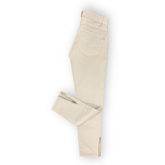 Mango Basics Skinny Light Beige Women Jeans - Picture 3 of 3